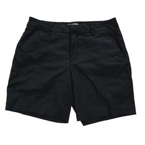 Level 99 Women’s Black Linen Shorts 30 Casual Summer Vacation Resort Minimalist